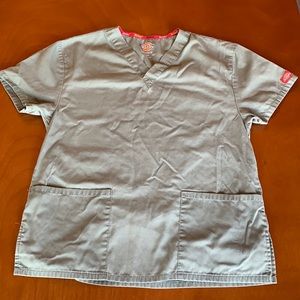 Dickies olive green women’s scrub top